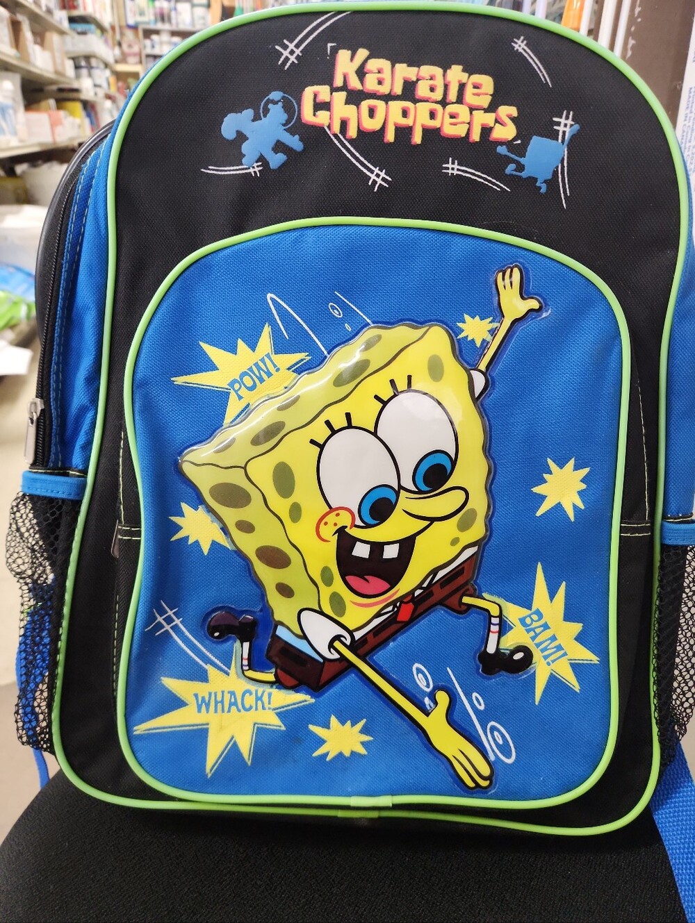 Vintage SpongeBob SquarePants Backpack "Karate Choppers"